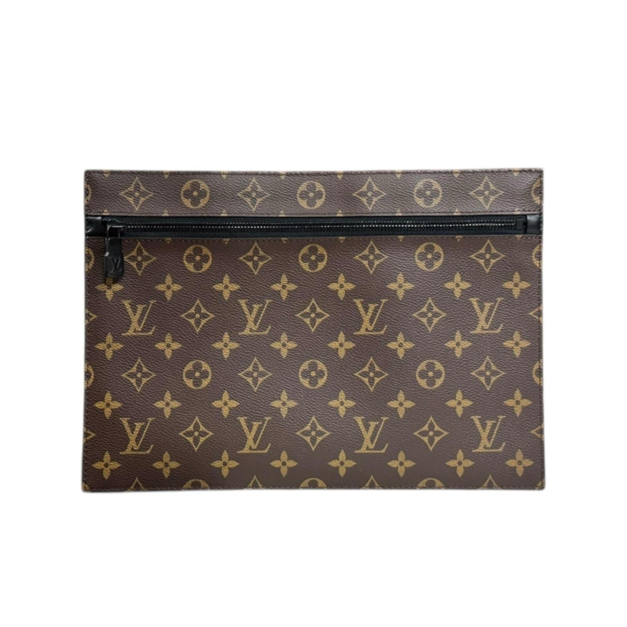 Louis Vuitton Monogram Macassar Black Brown Monogram Macassar Shoulder Bag (Pre-Owned)