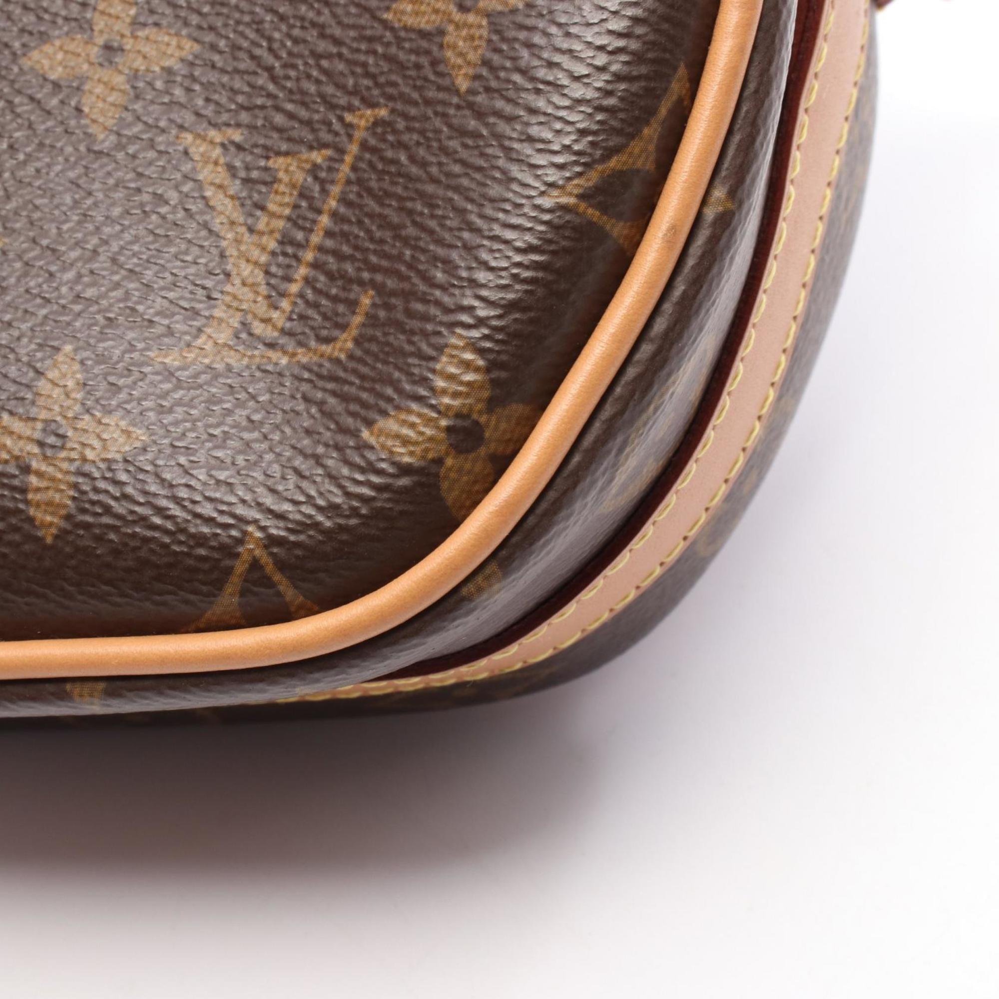 Louis Vuitton Brown Monogram Coated Canvas Shoulder Bag (Pre-Owned)
