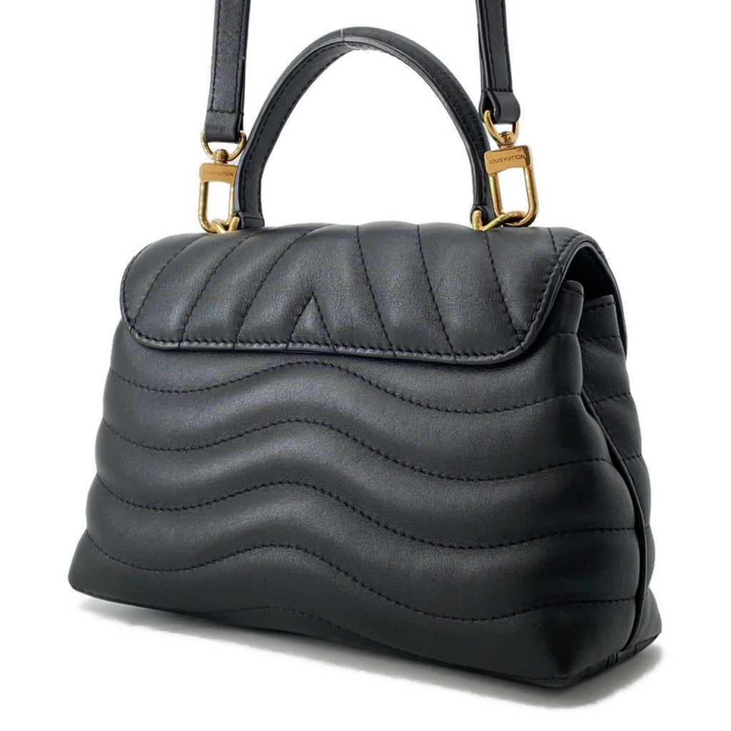 Louis Vuitton Black Noir Exotic Leather Handbag Shoulder Bag (Pre-Owned)