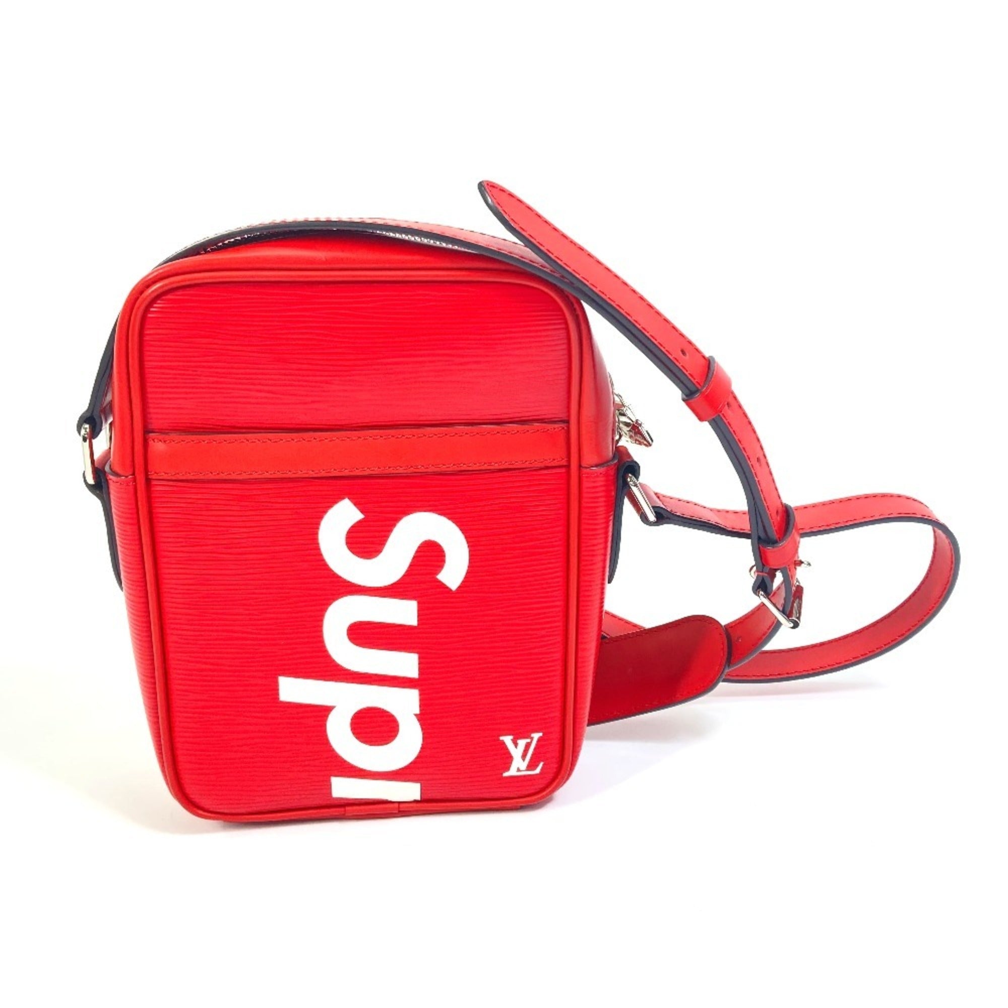 Louis Vuitton Epi Red Color Shoulder Bag (Pre-Owned)