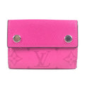 Louis Vuitton Pink Taigarama Wallet (Tri-Fold) (Pre-Owned)
