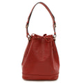 Louis Vuitton Red Color Epi Leather Shoulder Bag (Pre-Owned)