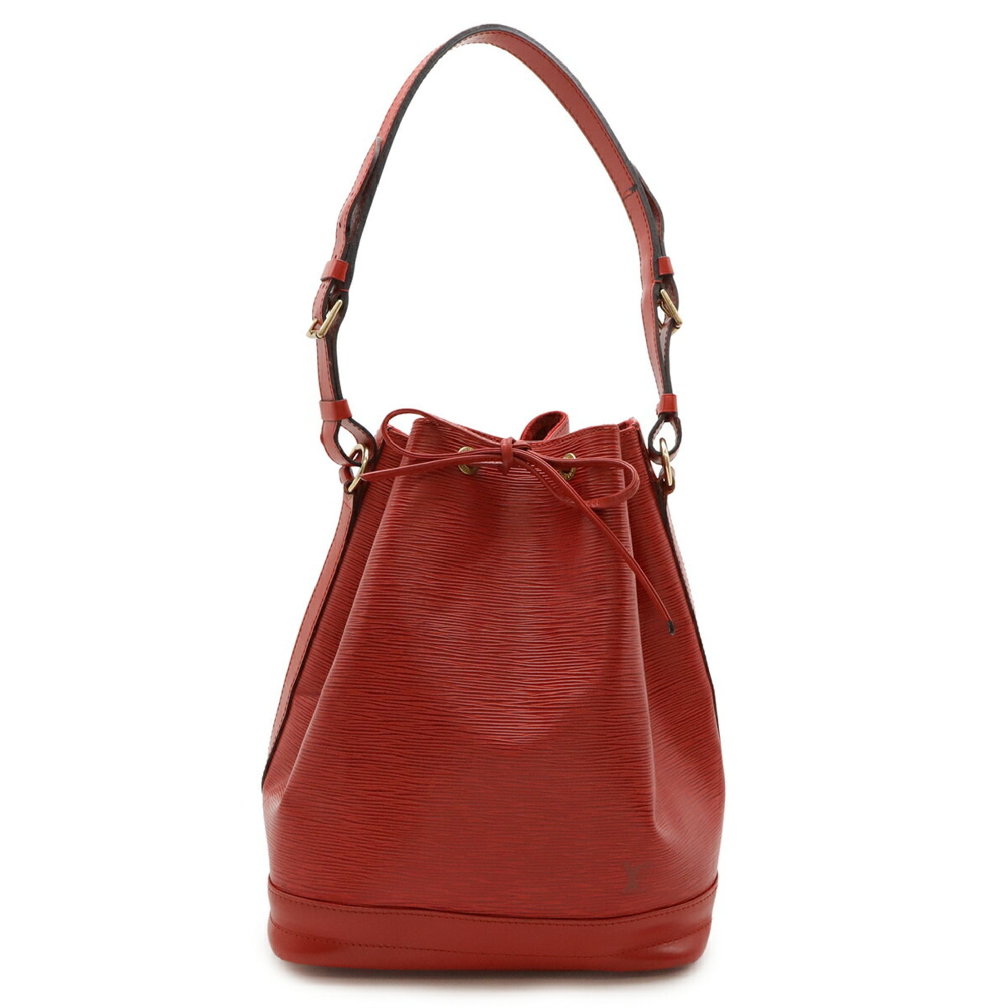Louis Vuitton Red Color Epi Leather Shoulder Bag (Pre-Owned)