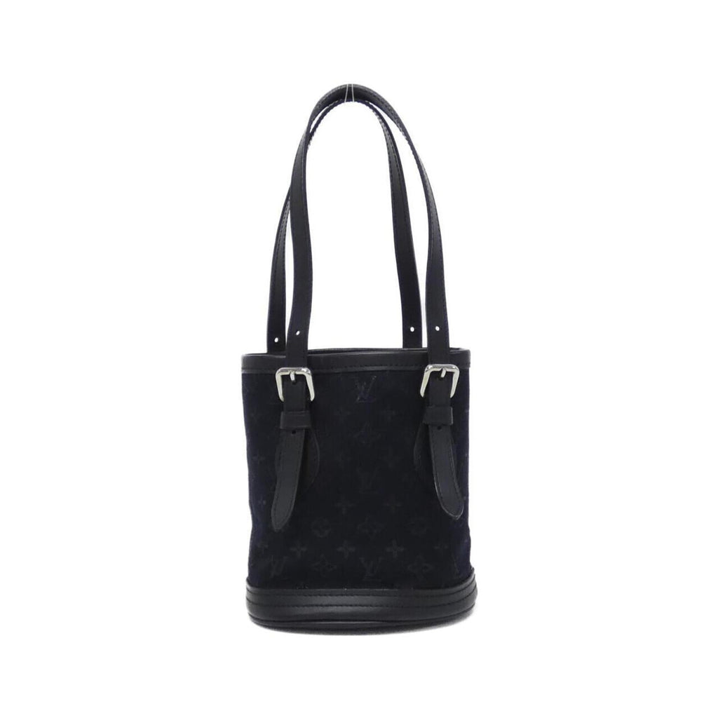Louis Vuitton Monogram Satin Black Monogram Satin Handbag (Pre-Owned)