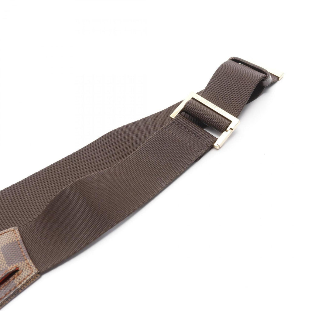 Louis Vuitton Brown Ebene Coated Canvas Pvc Damier Canvas Fanny Pack (Pre-Owned)