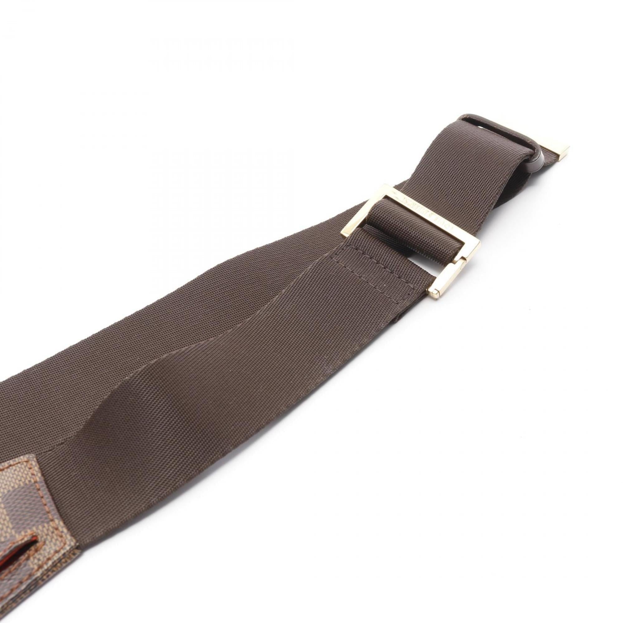 Louis Vuitton Brown Ebene Coated Canvas Pvc Damier Canvas Fanny Pack (Pre-Owned)