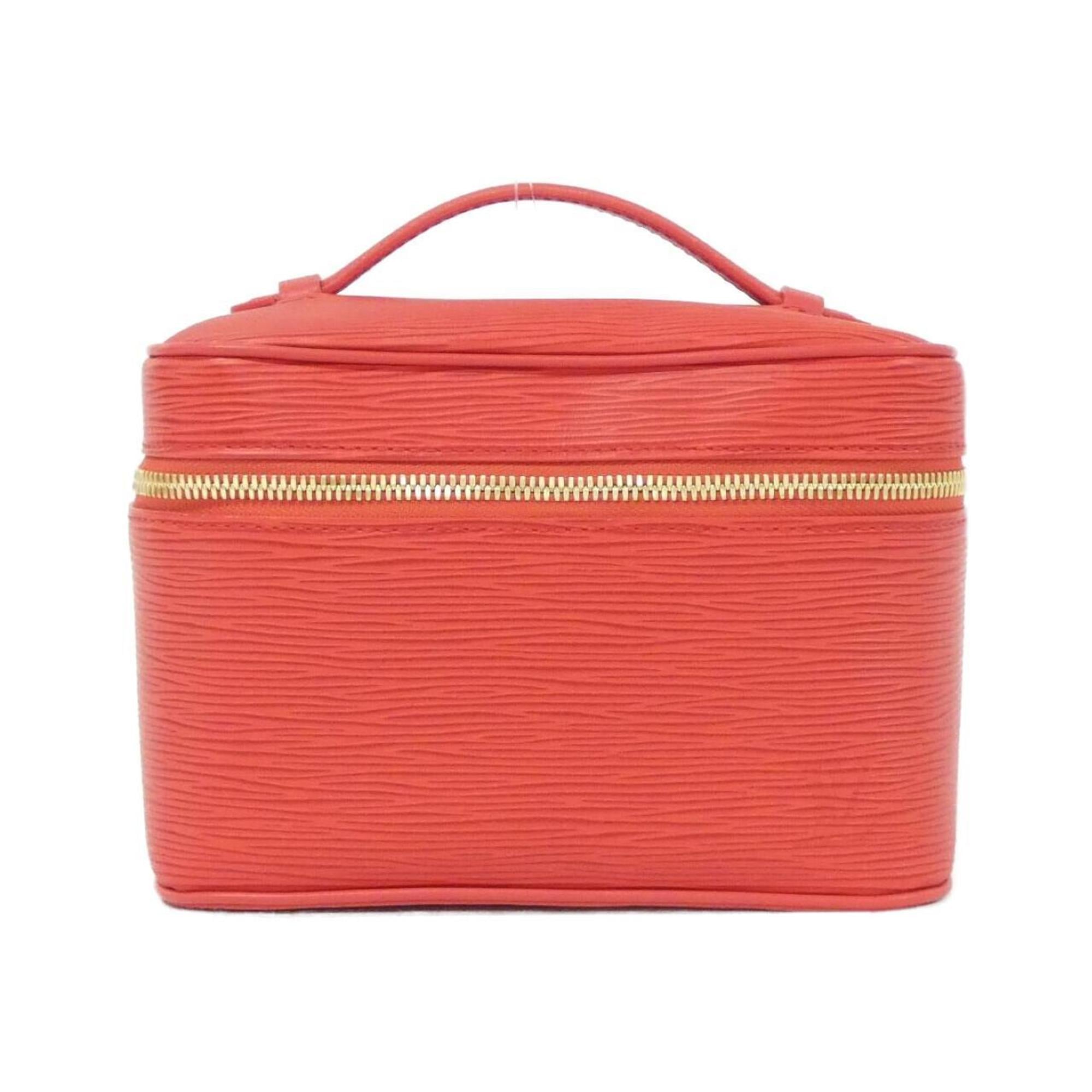 Louis Vuitton Epi Red Color Leather Handbag (Pre-Owned)