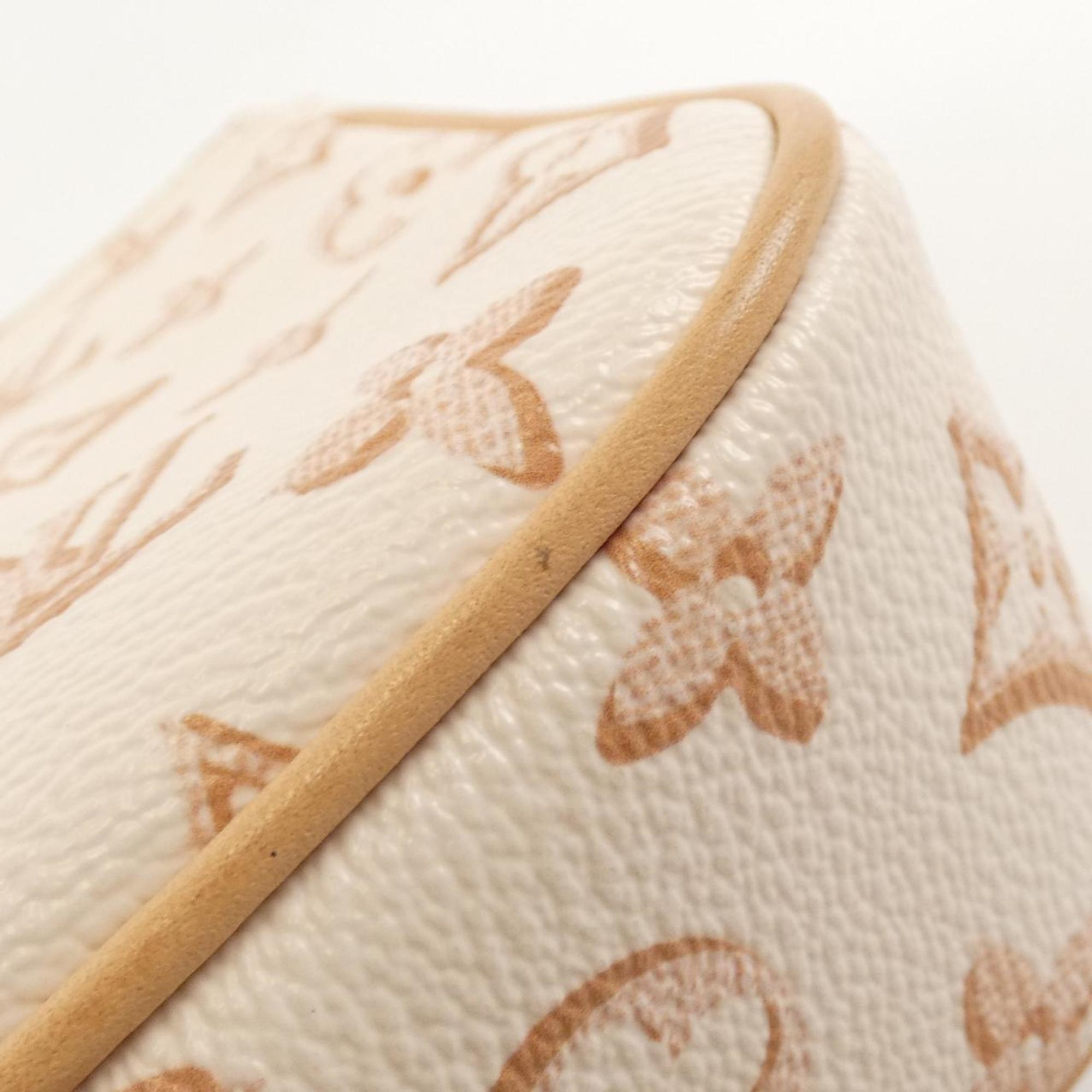 Louis Vuitton Beige Coated Canvas Pochette Shoulder Bag (Pre-Owned)