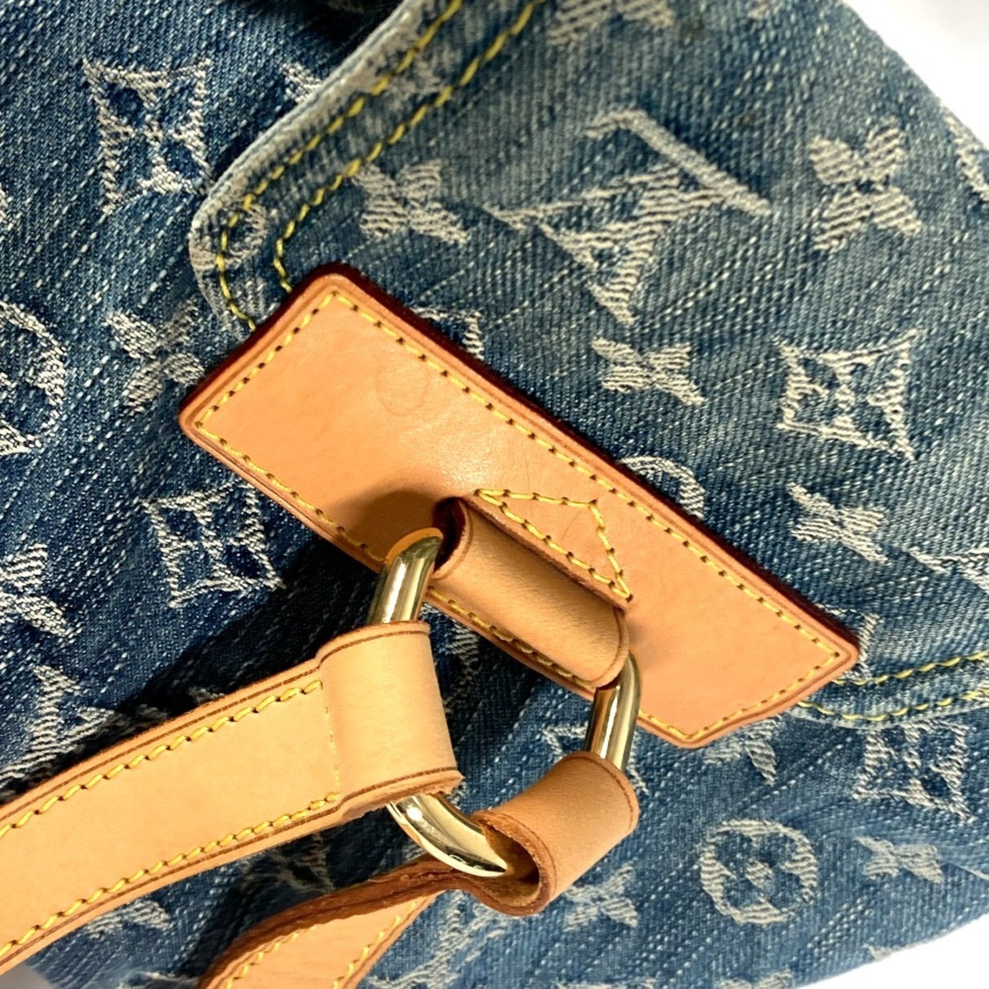 Louis Vuitton Blue Monogram Monogram Denim Backpack (Pre-Owned)