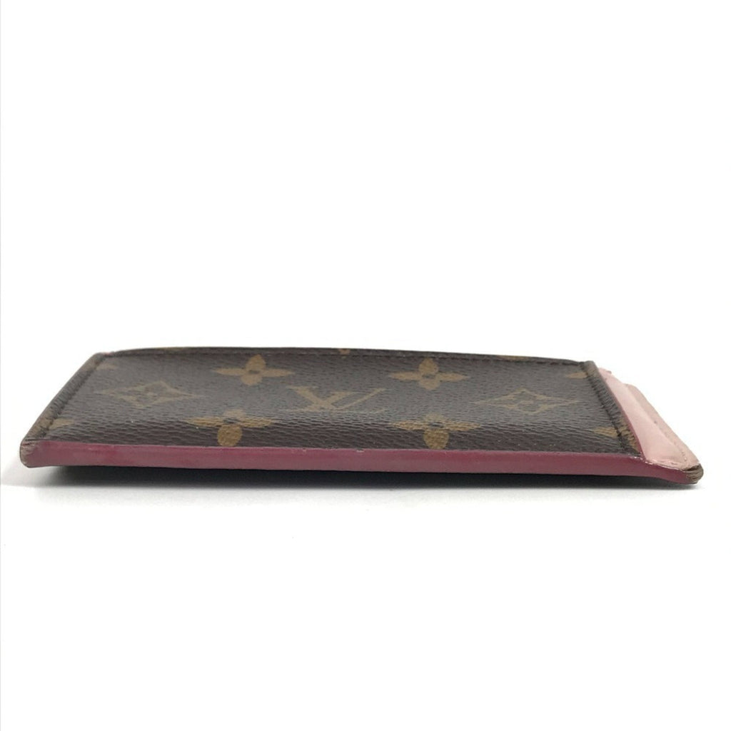 Louis Vuitton Brown Monogram Pink Monogram Coin Purse/Coin Case (Pre-Owned)