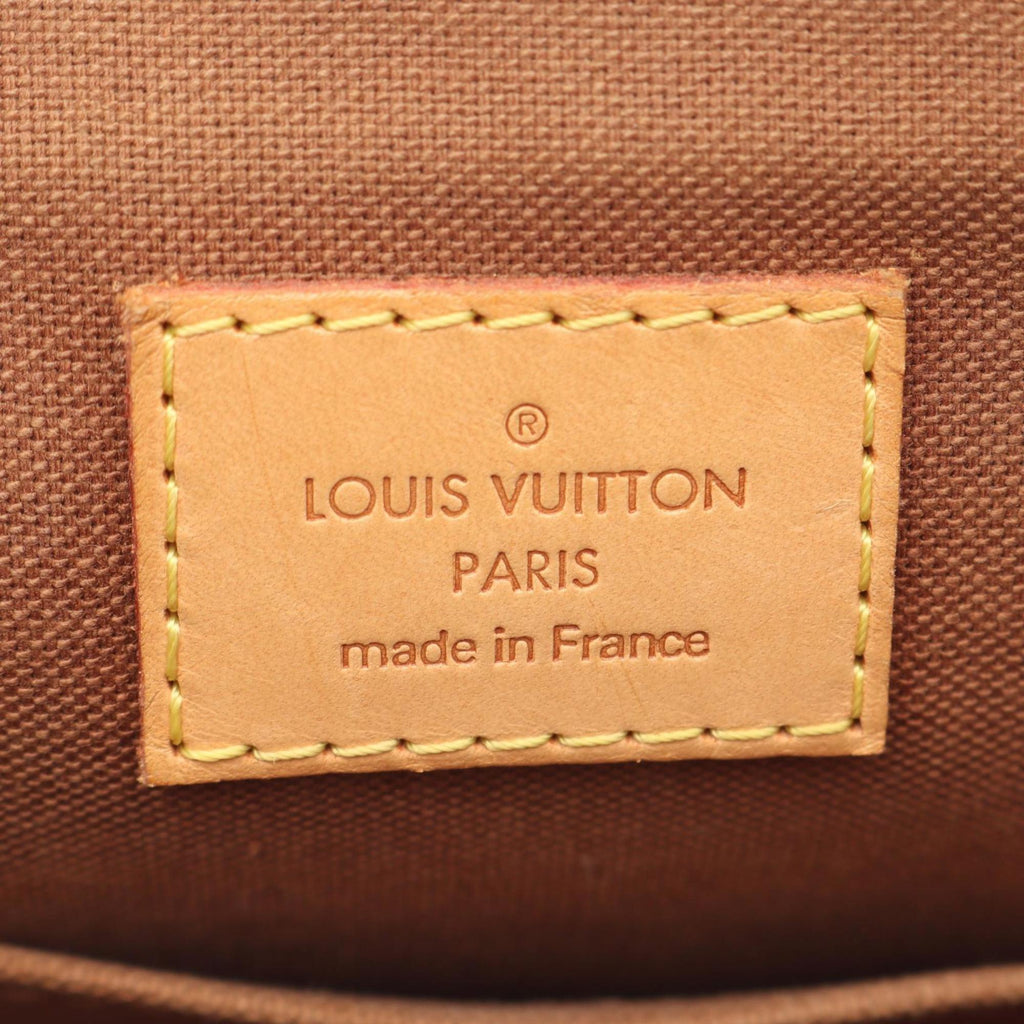 Louis Vuitton Brown Coated Canvas Pvc Monogram Leather Tote Bag (Pre-Owned)