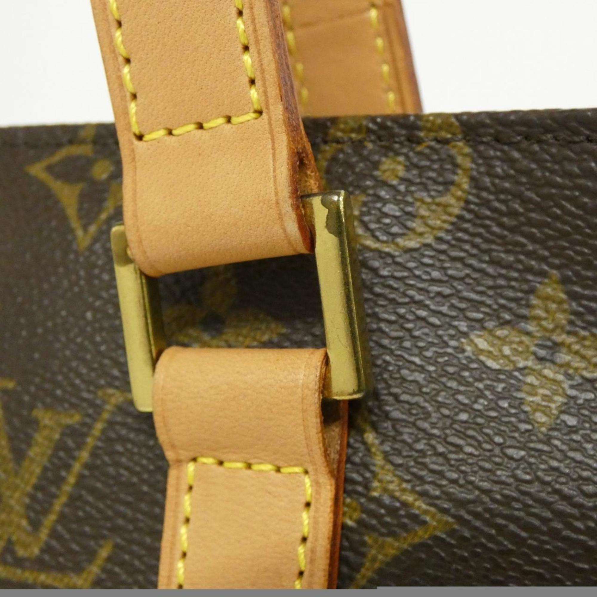 Louis Vuitton Marron Coated Canvas Handbag (Pre-Owned)