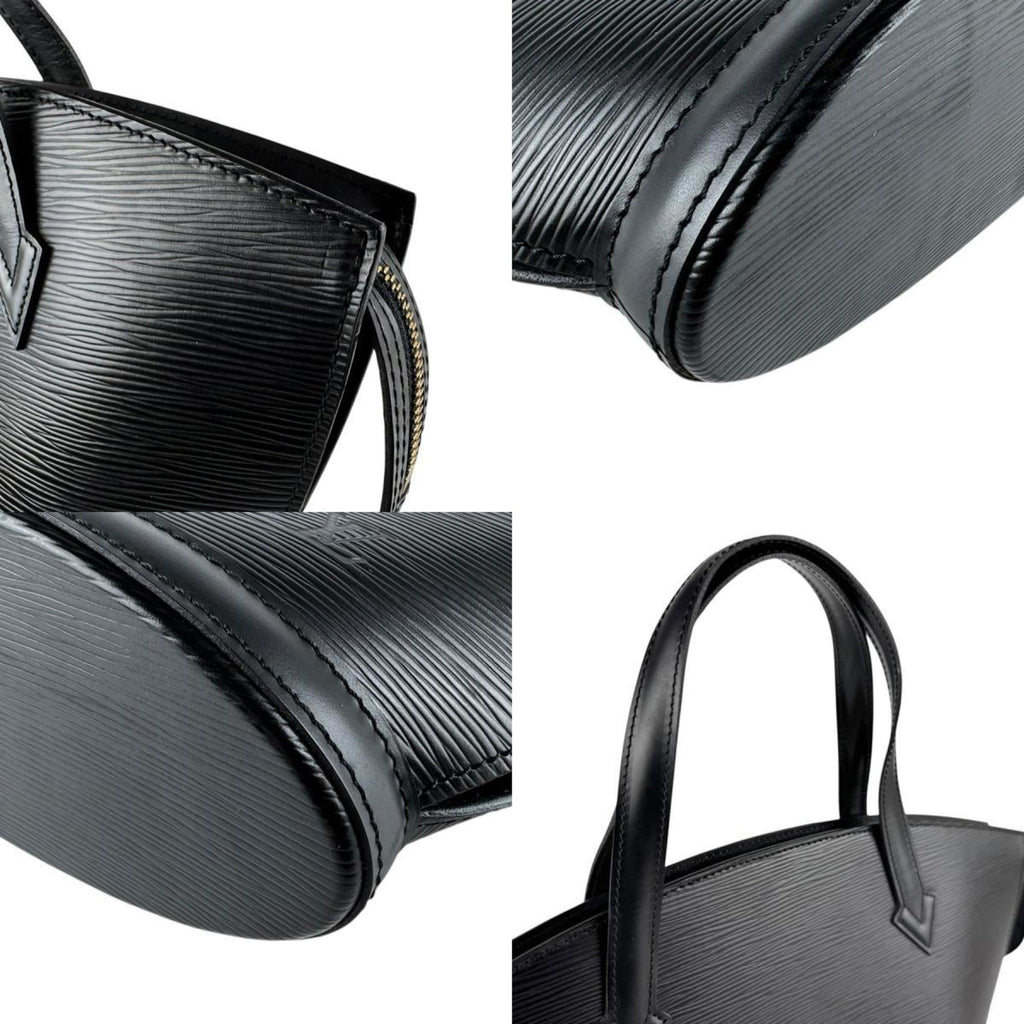 Louis Vuitton Noir Epi Leather Handbag (Pre-Owned)
