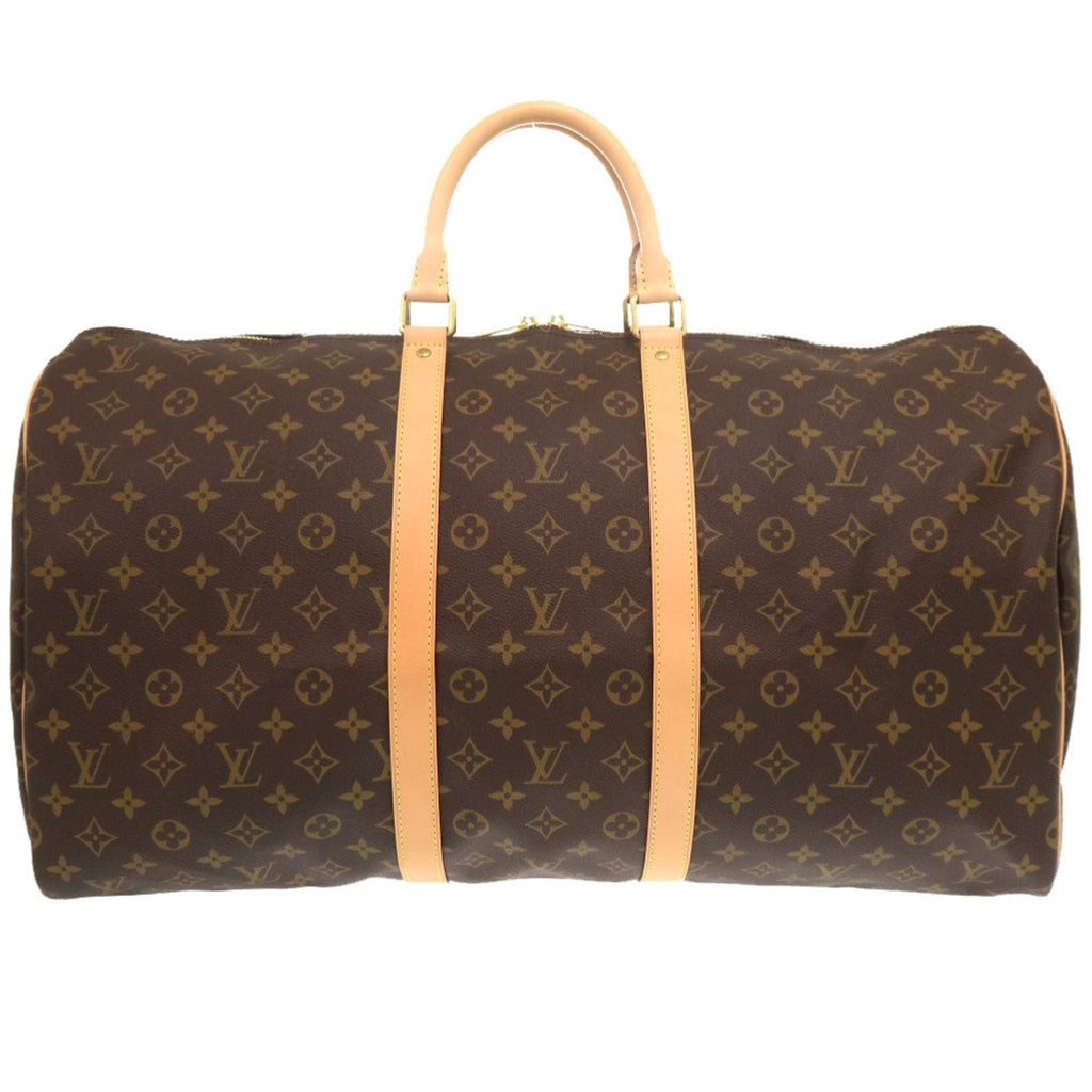 Louis Vuitton Brown Monogram Canvas Boston Bag (Pre-Owned)