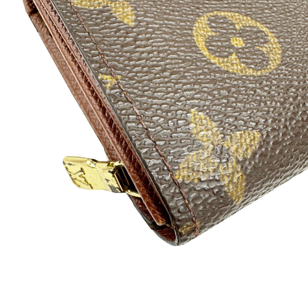 Louis Vuitton Brown Monogram Wallet (Bi-Fold) (Pre-Owned)