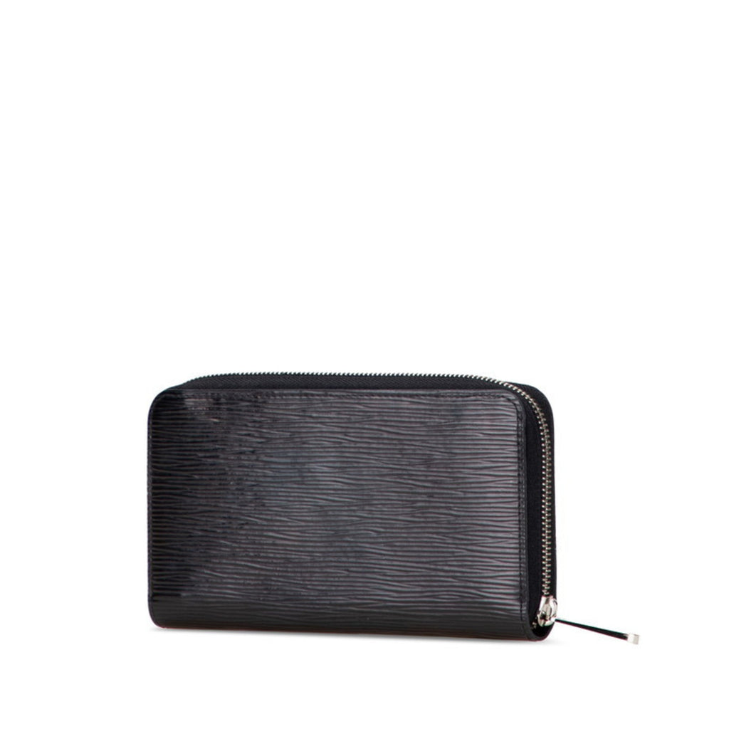 Louis Vuitton Epi Black Leather Long Wallet (Bi-Fold) (Pre-Owned)