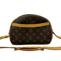 Louis Vuitton Brown Leather Pvc Pochette Shoulder Bag (Pre-Owned)