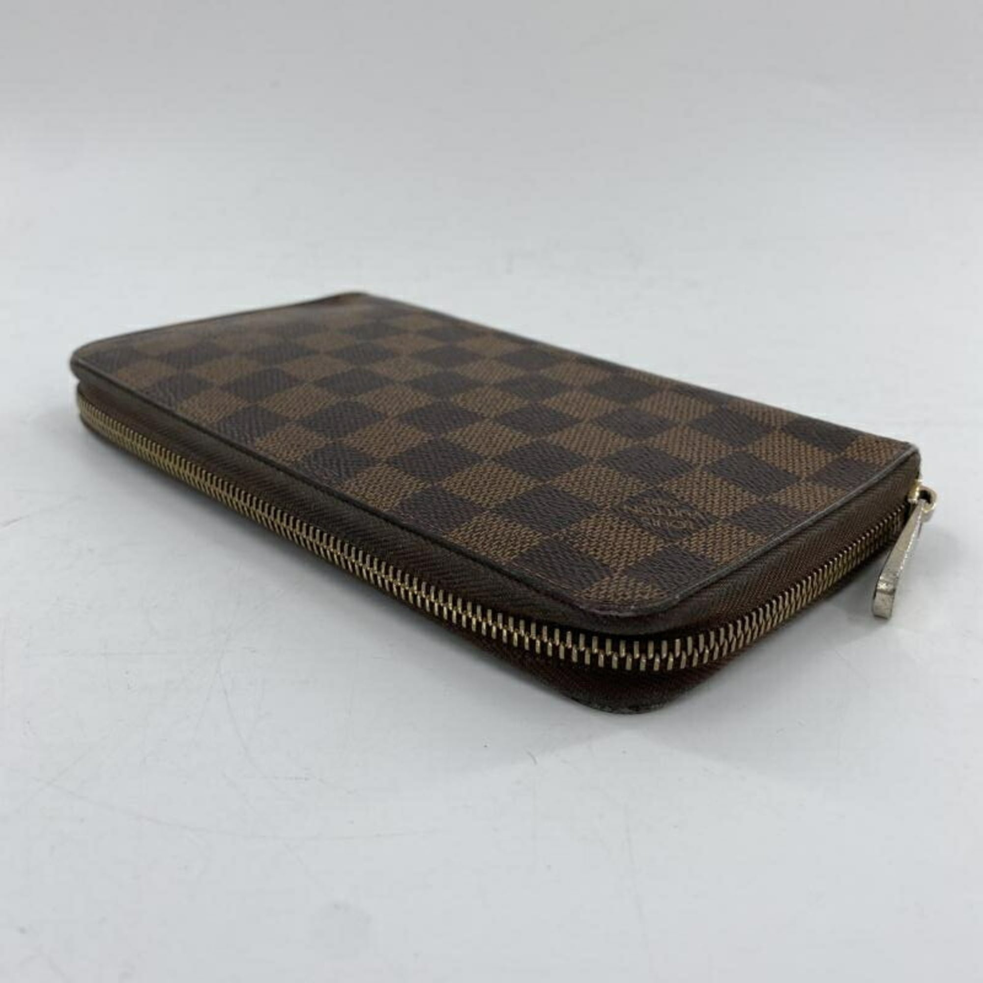 Louis Vuitton Damier Brown Long Wallet (Bi-Fold) (Pre-Owned)