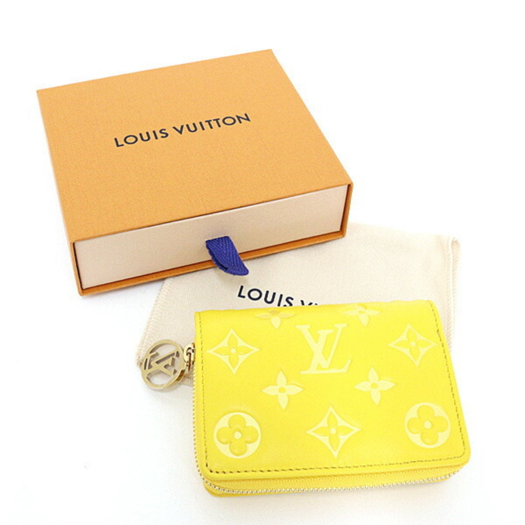 Louis Vuitton Yellow Monogram Empreinte Wallet (Bi-Fold) (Pre-Owned)