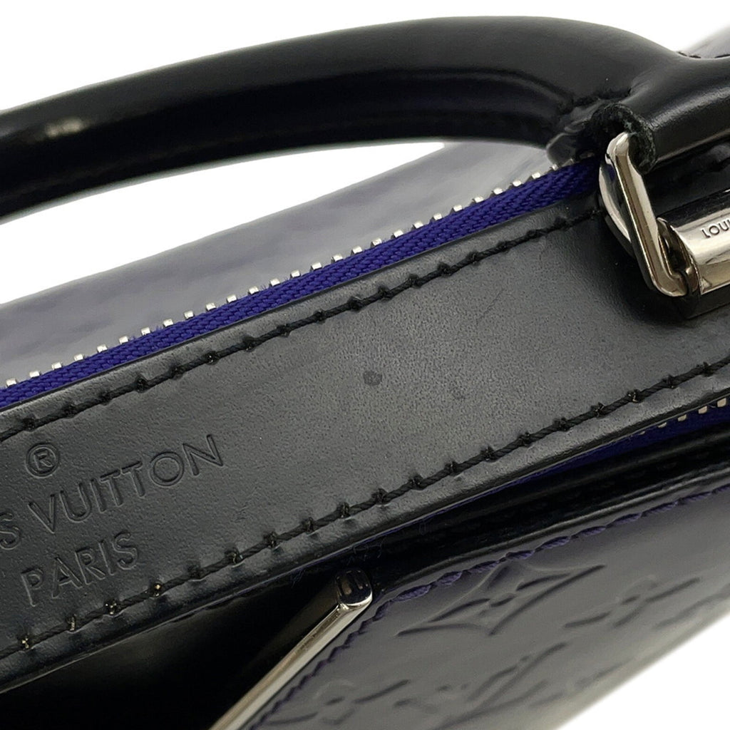Louis Vuitton Monogram Noir Purple Monogram Vernis Handbag Shoulder Bag (Pre-Owned)