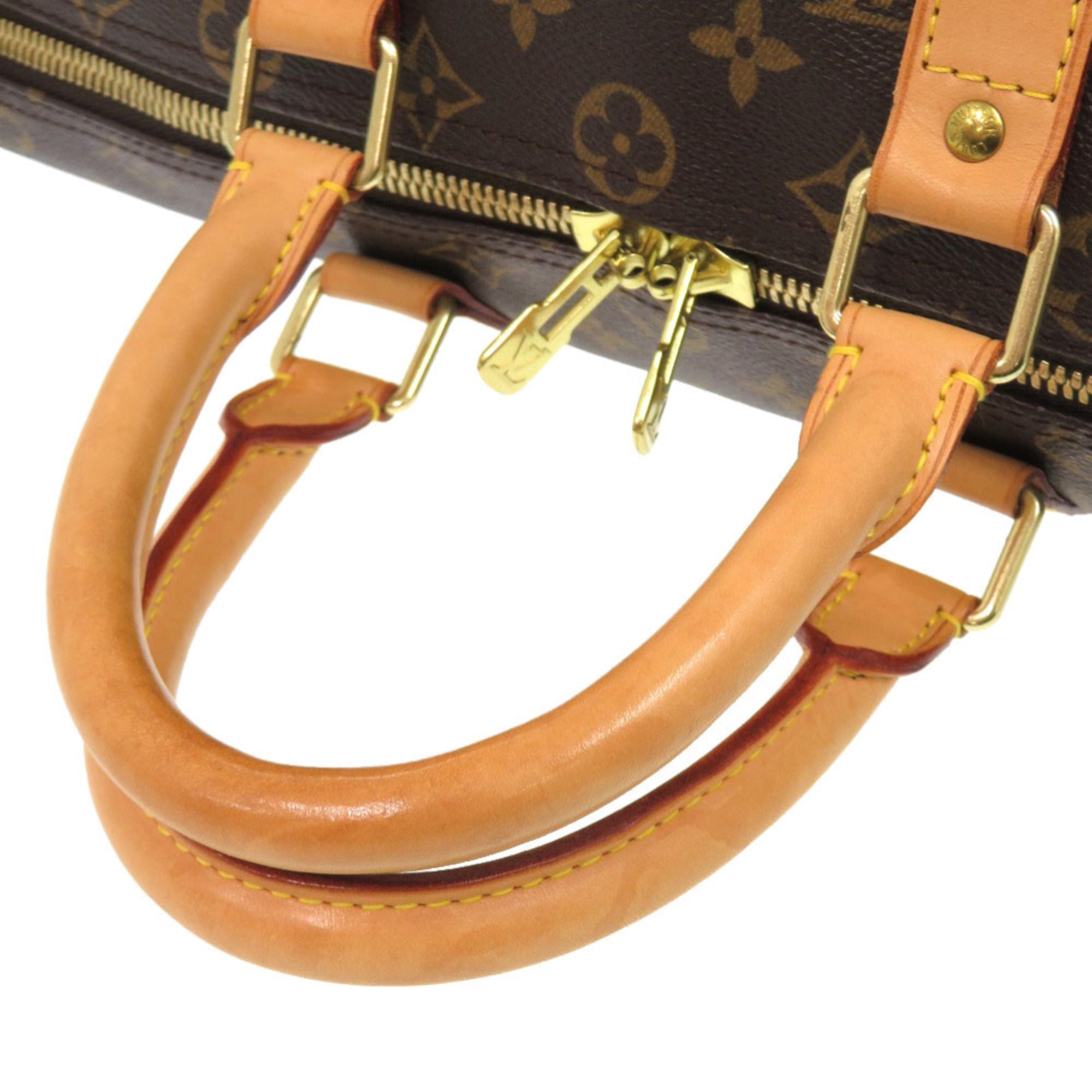 Louis Vuitton Brown Monogram Monogram Boston Bag (Pre-Owned)