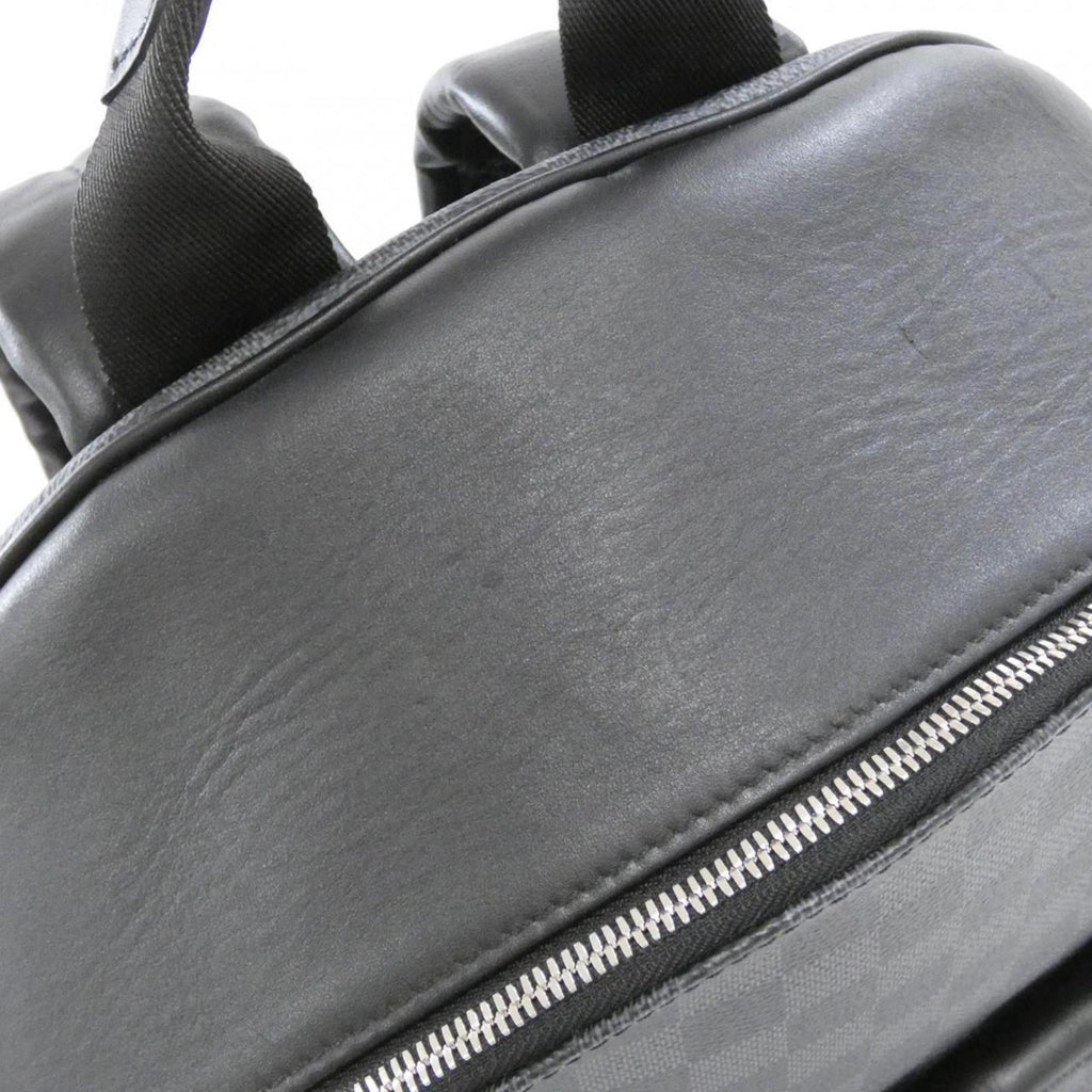 Louis Vuitton Graphite Coated Canvas Backpack (Pre-Owned)