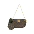 Louis Vuitton Monogram Khaki Marron Monogram Monogram Pochette Pouch Shoulder Bag (Pre-Owned)