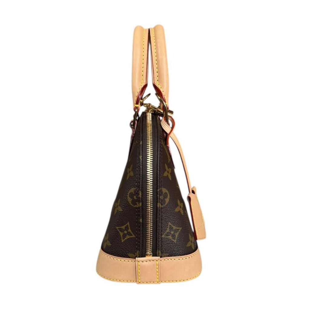Louis Vuitton Brown Monogram Canvas Shoulder Bag (Pre-Owned)