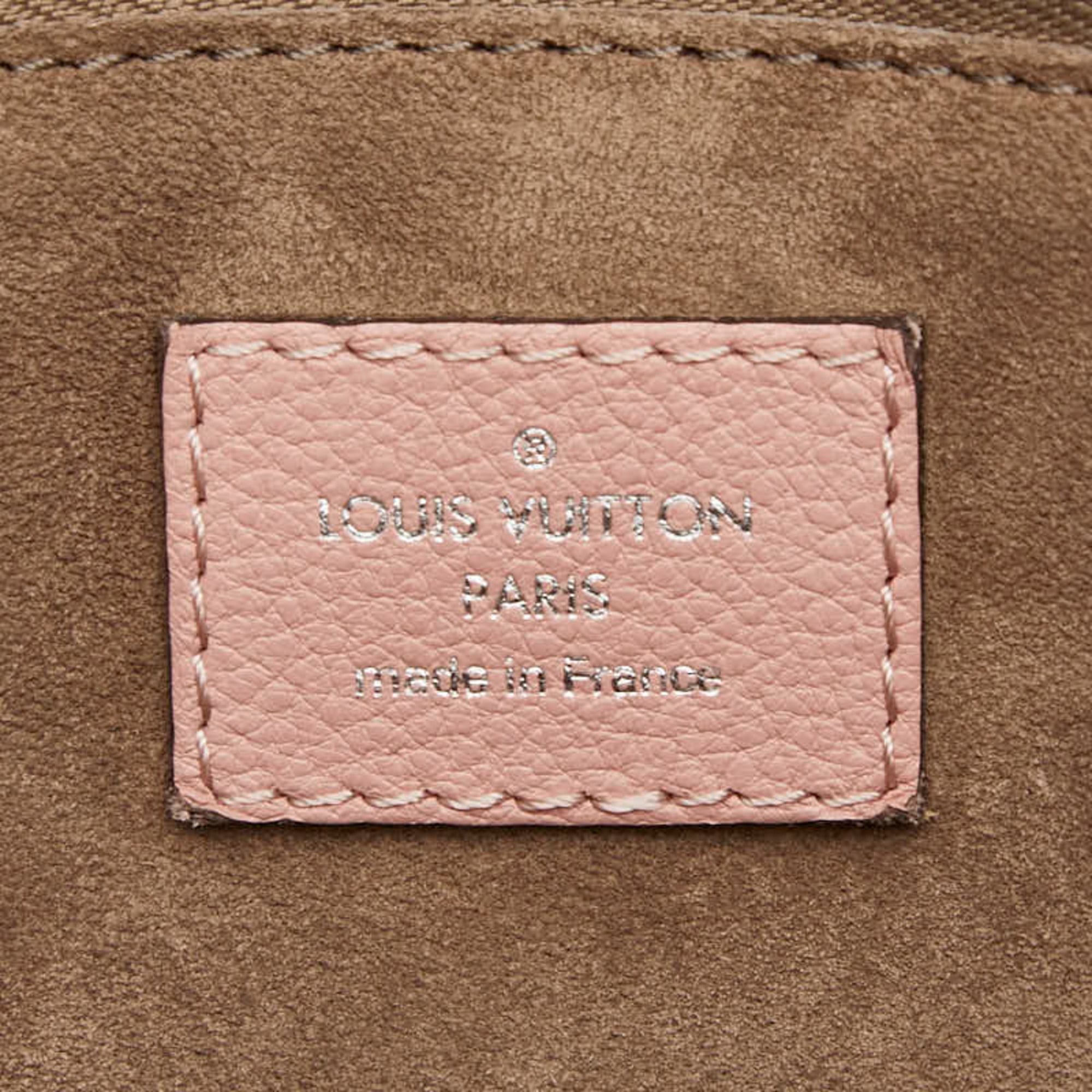 Louis Vuitton Magnolia Pink Leather Handbag Shoulder Bag (Pre-Owned)