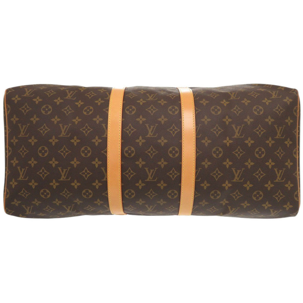 Louis Vuitton Brown Monogram Canvas Boston Bag (Pre-Owned)