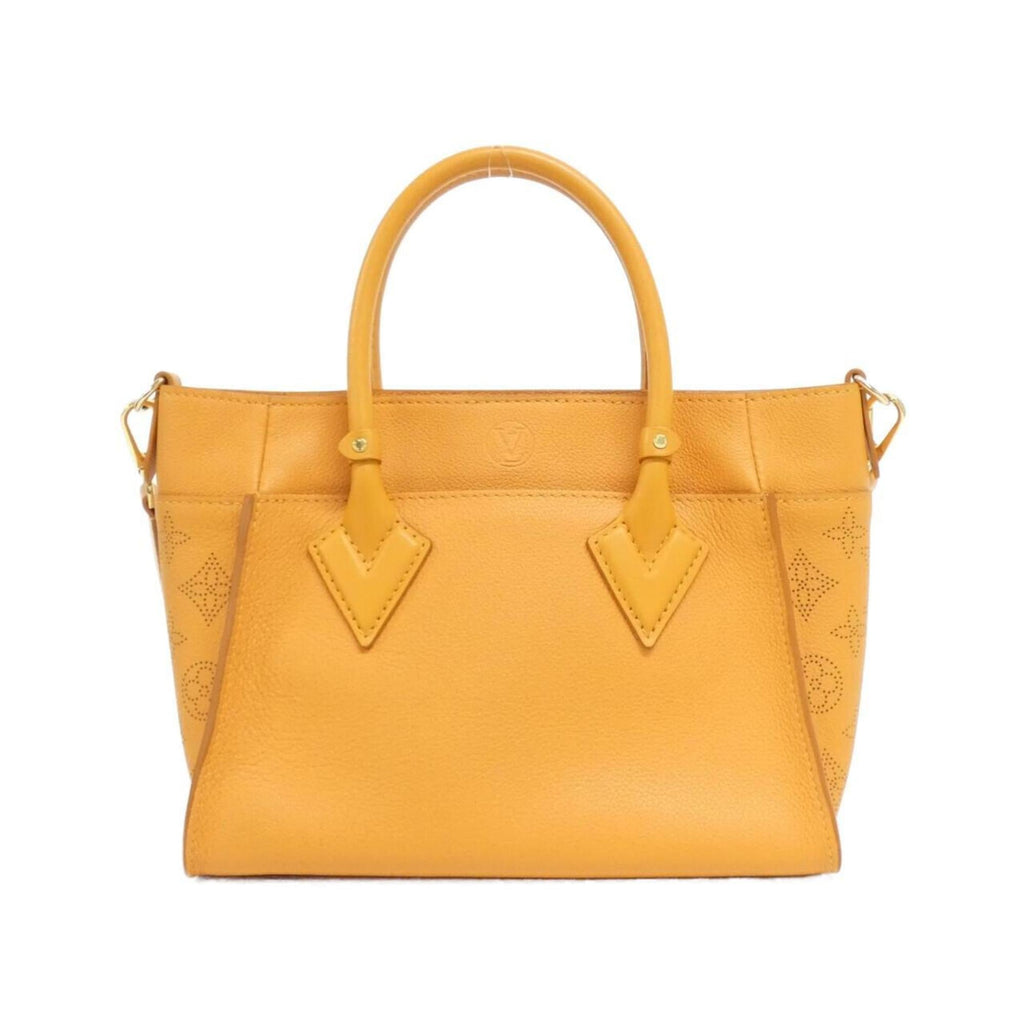Louis Vuitton Gold Leather Handbag (Pre-Owned)