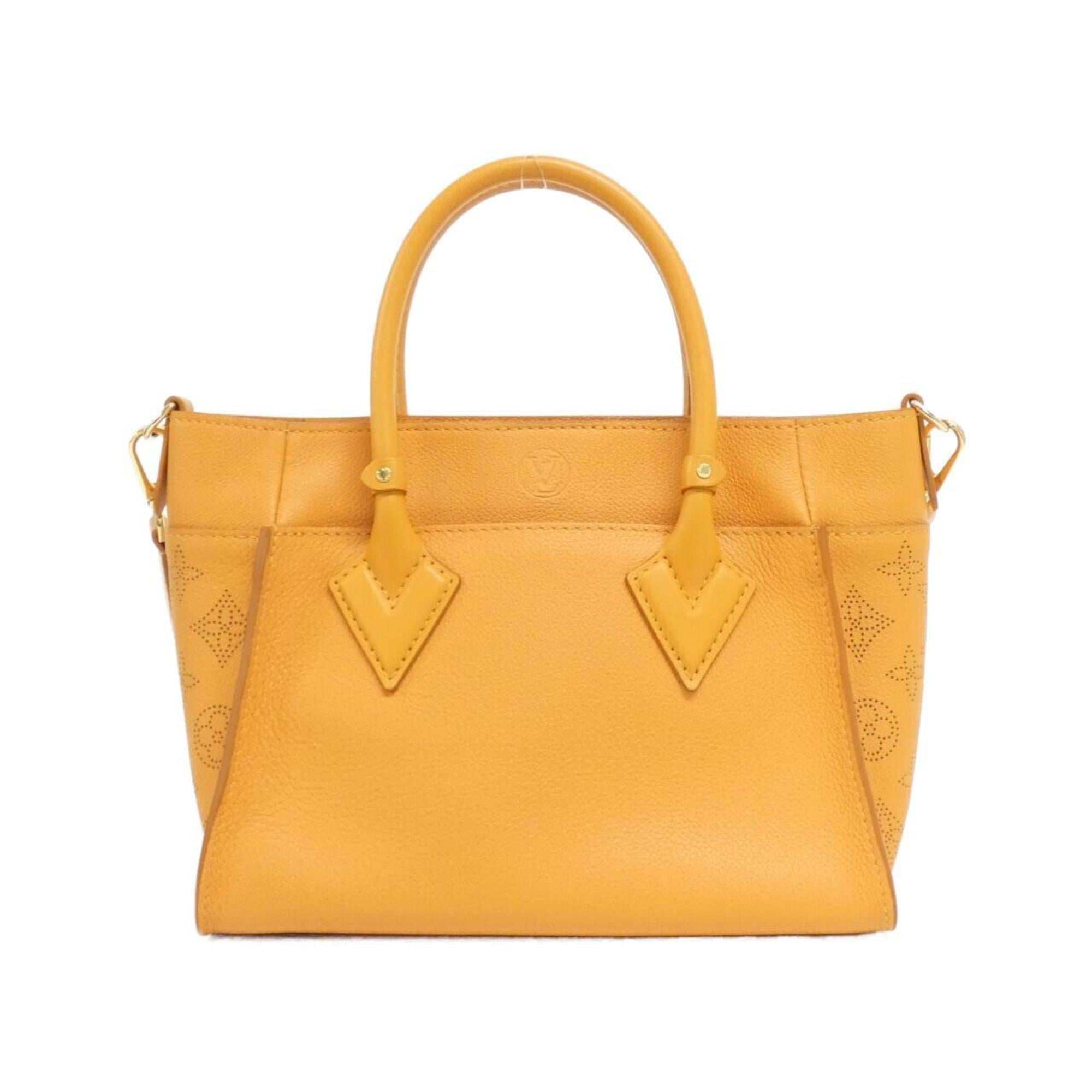 Louis Vuitton Gold Leather Handbag (Pre-Owned)