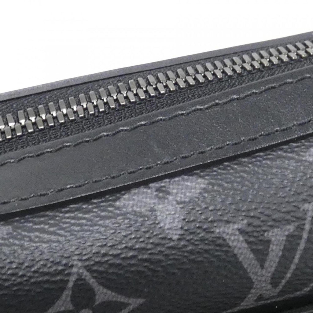 Louis Vuitton Black Gris Coated Canvas Shoulder Bag (Pre-Owned)