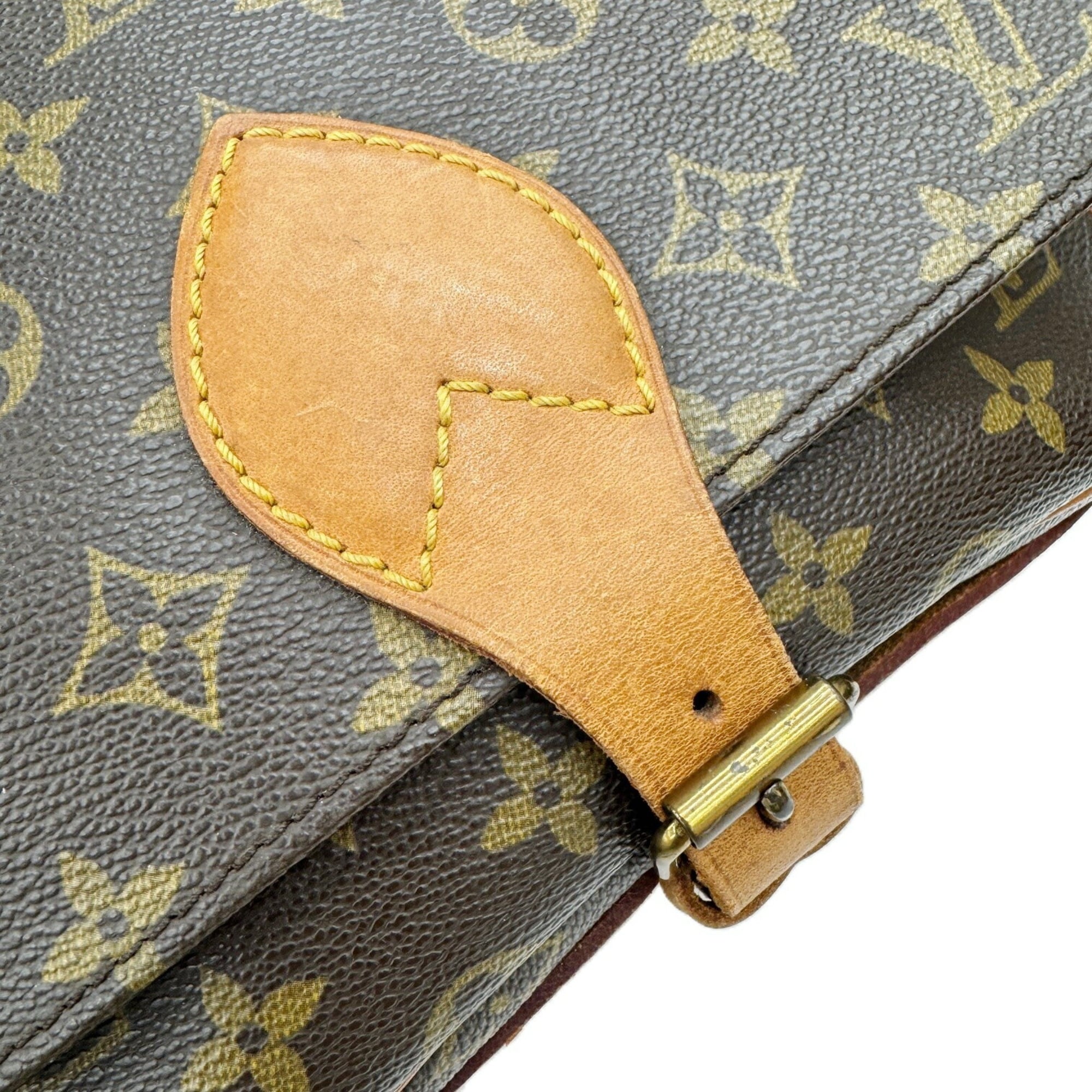 Louis Vuitton Brown Monogram Shoulder Bag (Pre-Owned)