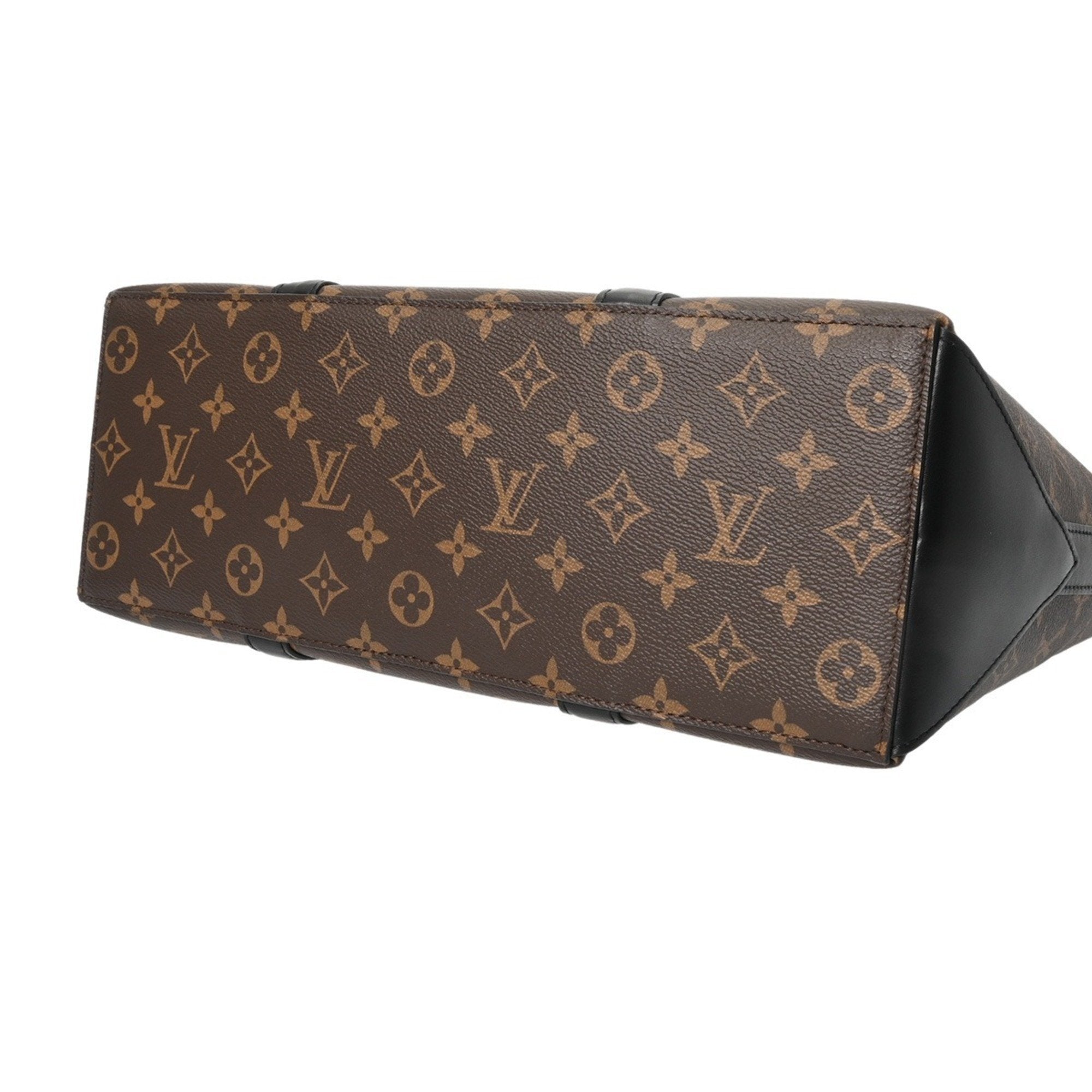 Louis Vuitton Monogram Macassar Brown Monogram Macassar Noir Tote Bag (Pre-Owned)