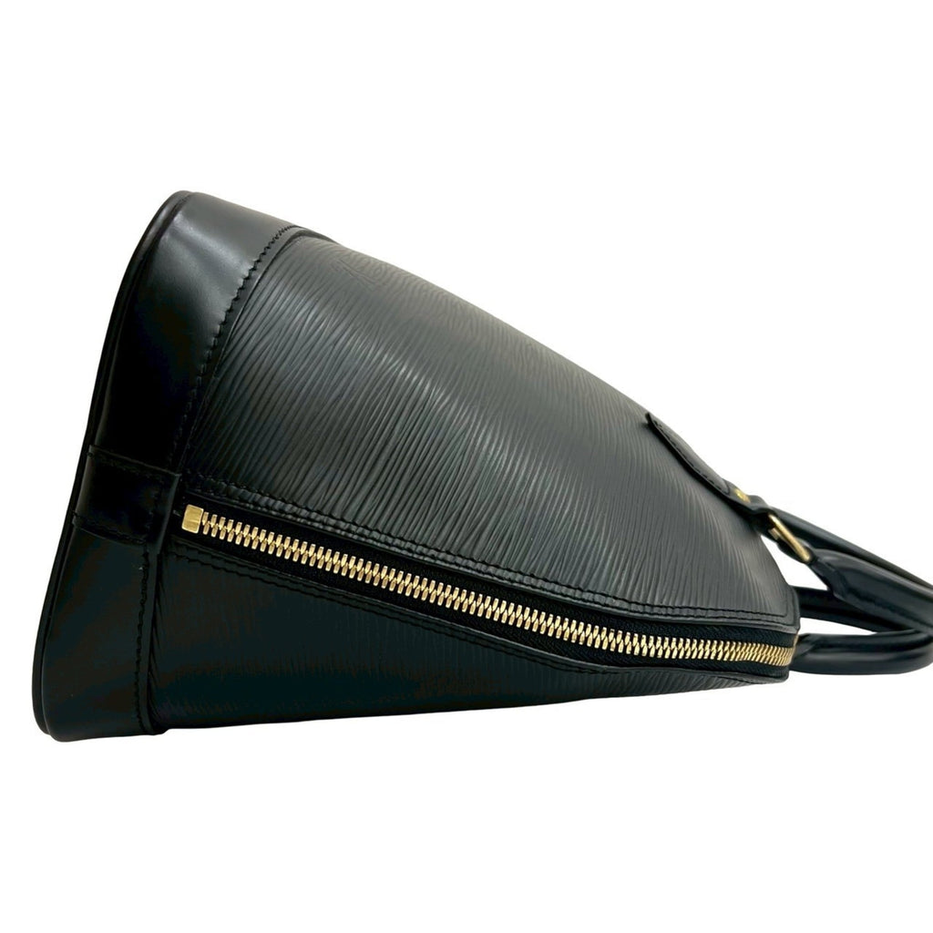 Louis Vuitton Black Epi Leather Handbag Tote Bag (Pre-Owned)