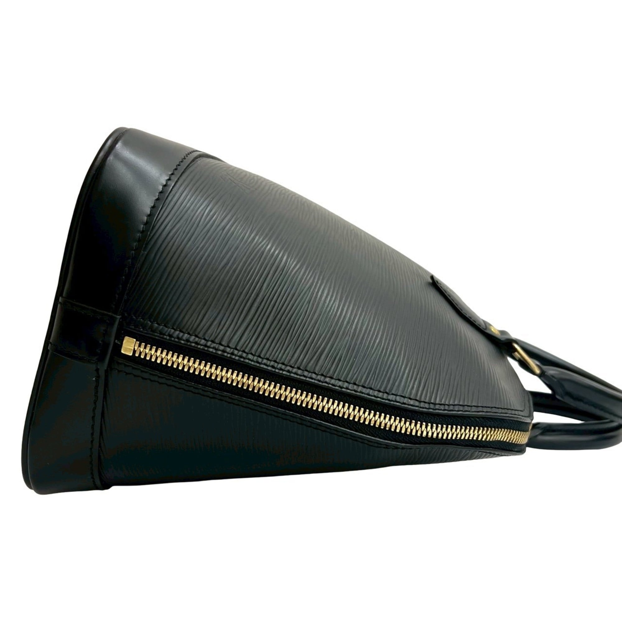 Louis Vuitton Black Epi Leather Handbag Tote Bag (Pre-Owned)