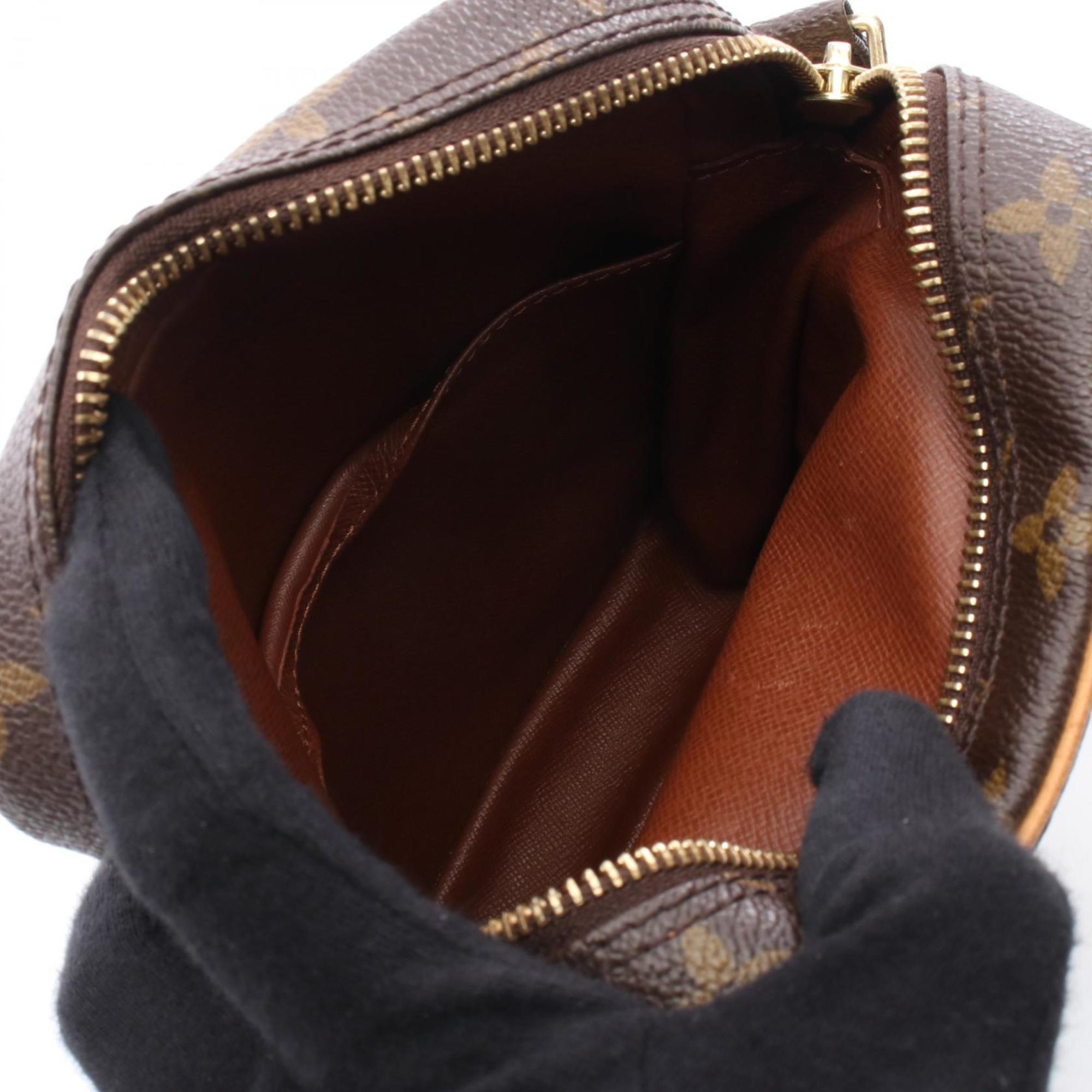 Louis Vuitton Brown Monogram Coated Canvas Shoulder Bag (Pre-Owned)