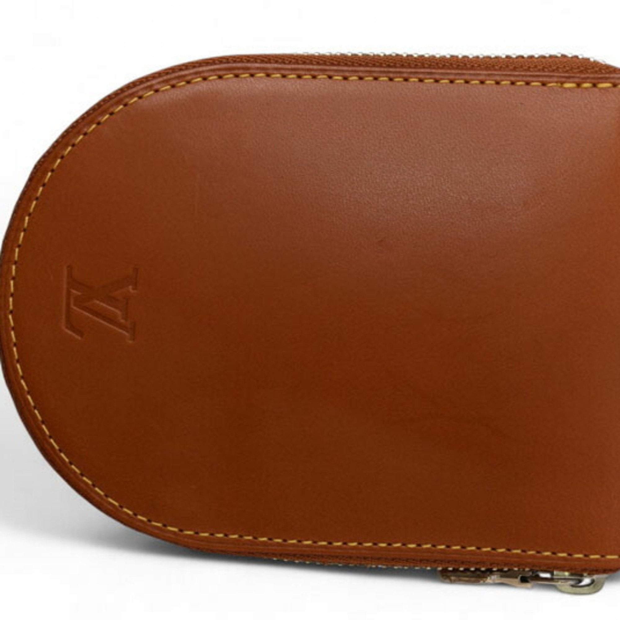 Louis Vuitton Nomad Brown Leather Wallet (Bi-Fold) (Pre-Owned)