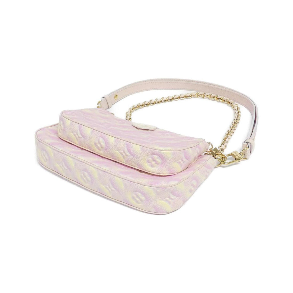 Louis Vuitton Light Pink Leather Pochette Shoulder Bag (Pre-Owned)