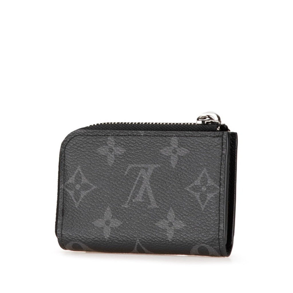 Louis Vuitton Black Noir Pvc Leather Coin Purse/Coin Case (Pre-Owned)