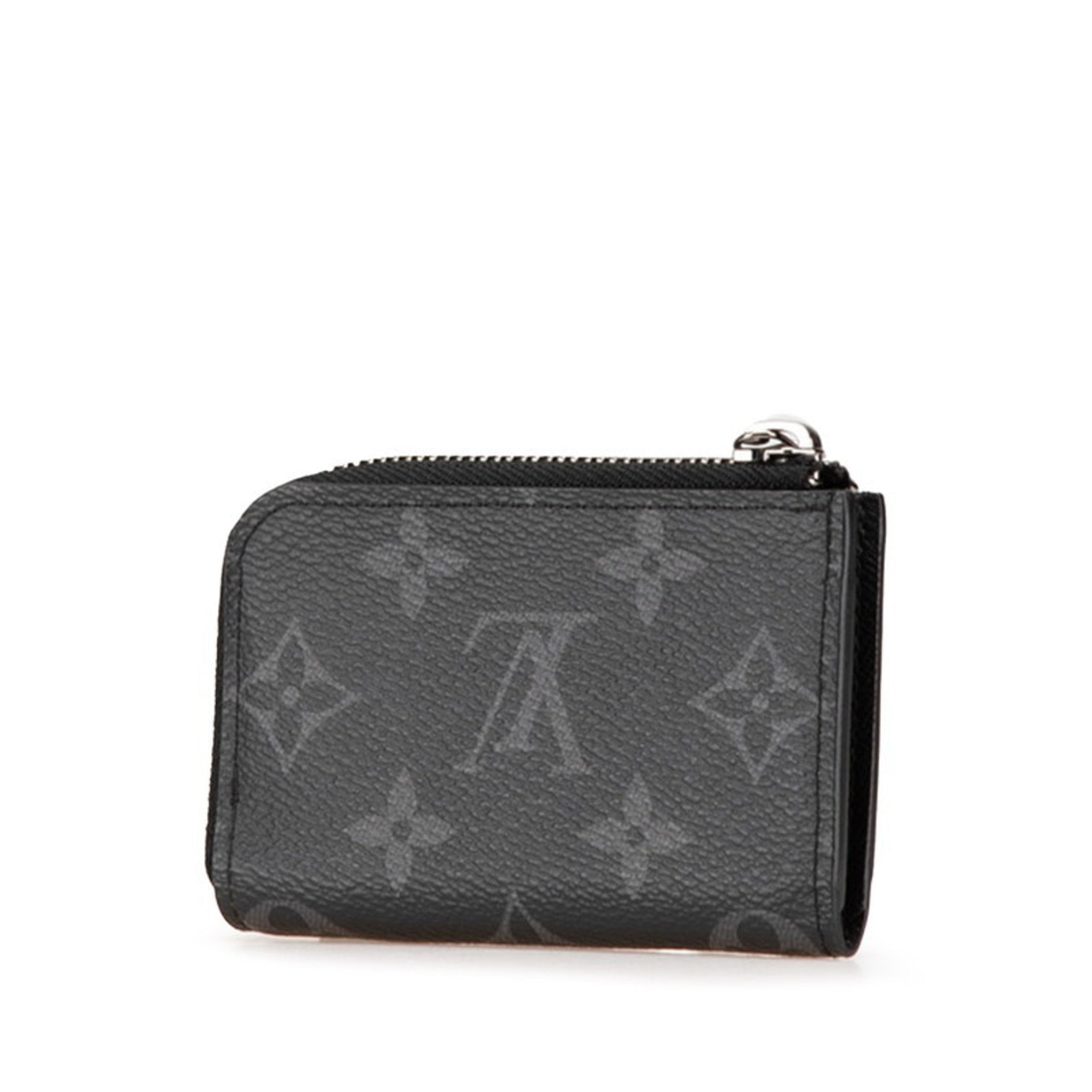 Louis Vuitton Black Noir Pvc Leather Coin Purse/Coin Case (Pre-Owned)