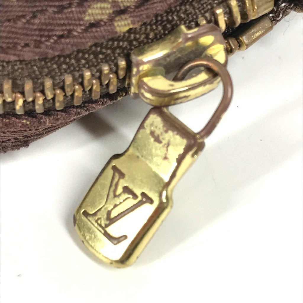 Louis Vuitton Brown Monogram Mini Pochette Shoulder Bag (Pre-Owned)