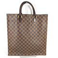 Louis Vuitton Brown Damier Canvas Ebene Damier Canvas Handbag Tote Bag (Pre-Owned)