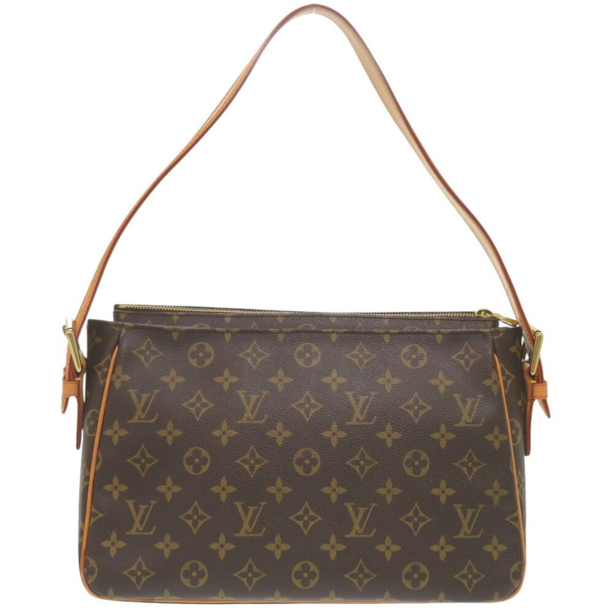 Louis Vuitton Brown Monogram Shoulder Bag (Pre-Owned)