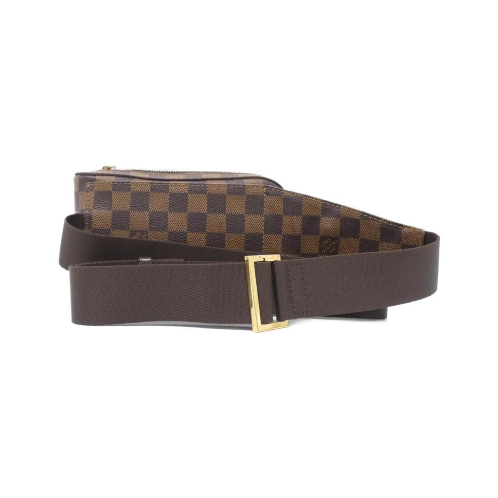 Louis Vuitton Brown Coated Canvas Shoulder Bag (Pre-Owned)