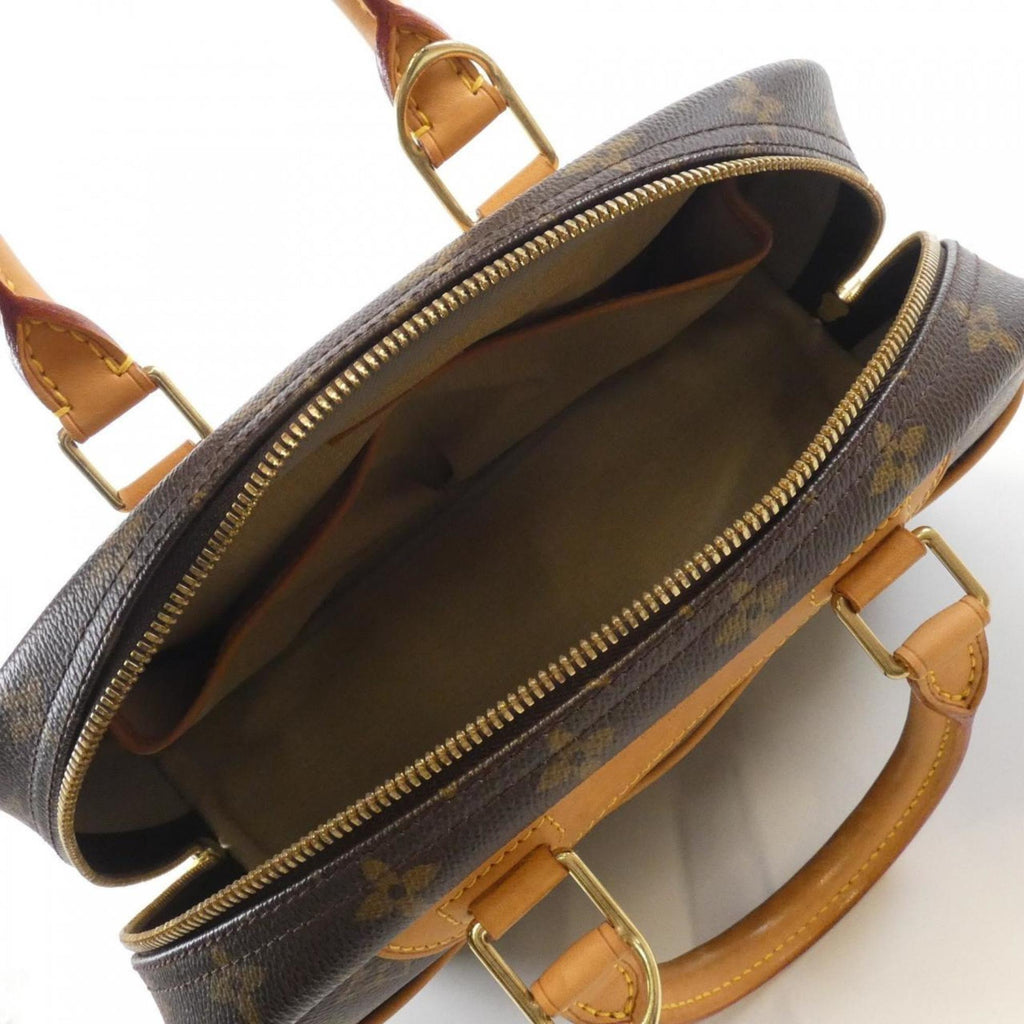 Louis Vuitton Monogram Marron Coated Canvas Handbag (Pre-Owned)