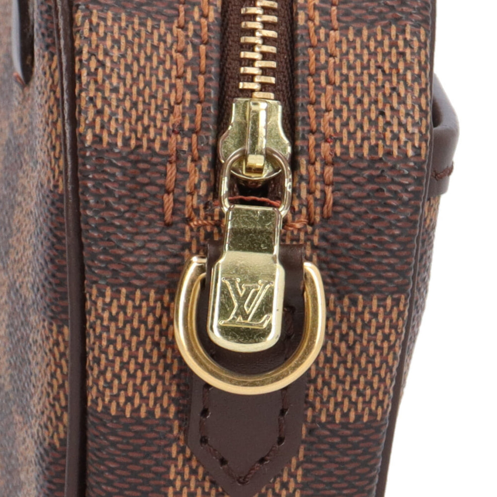 Louis Vuitton Brown Damier Canvas Shoulder Bag (Pre-Owned)