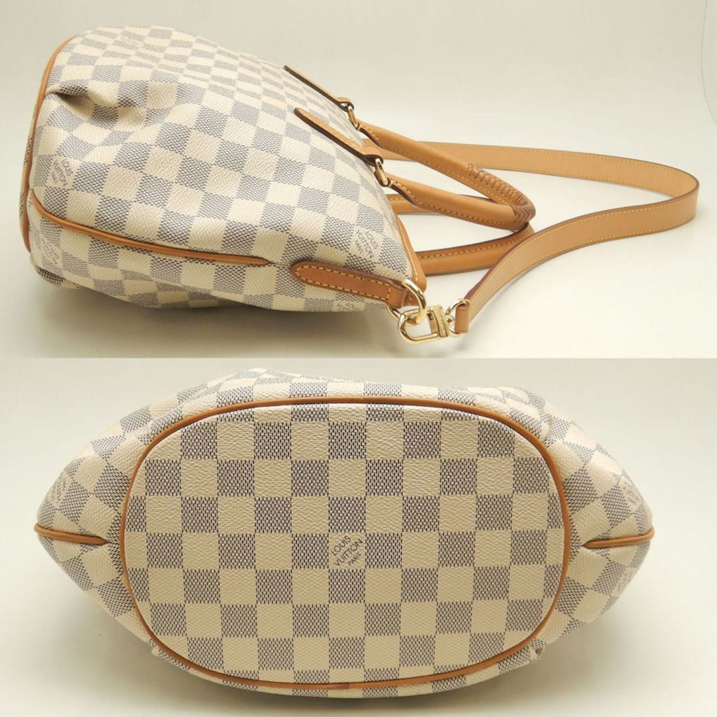 Louis Vuitton Azur Damier Azur Damier Azur Handbag (Pre-Owned)
