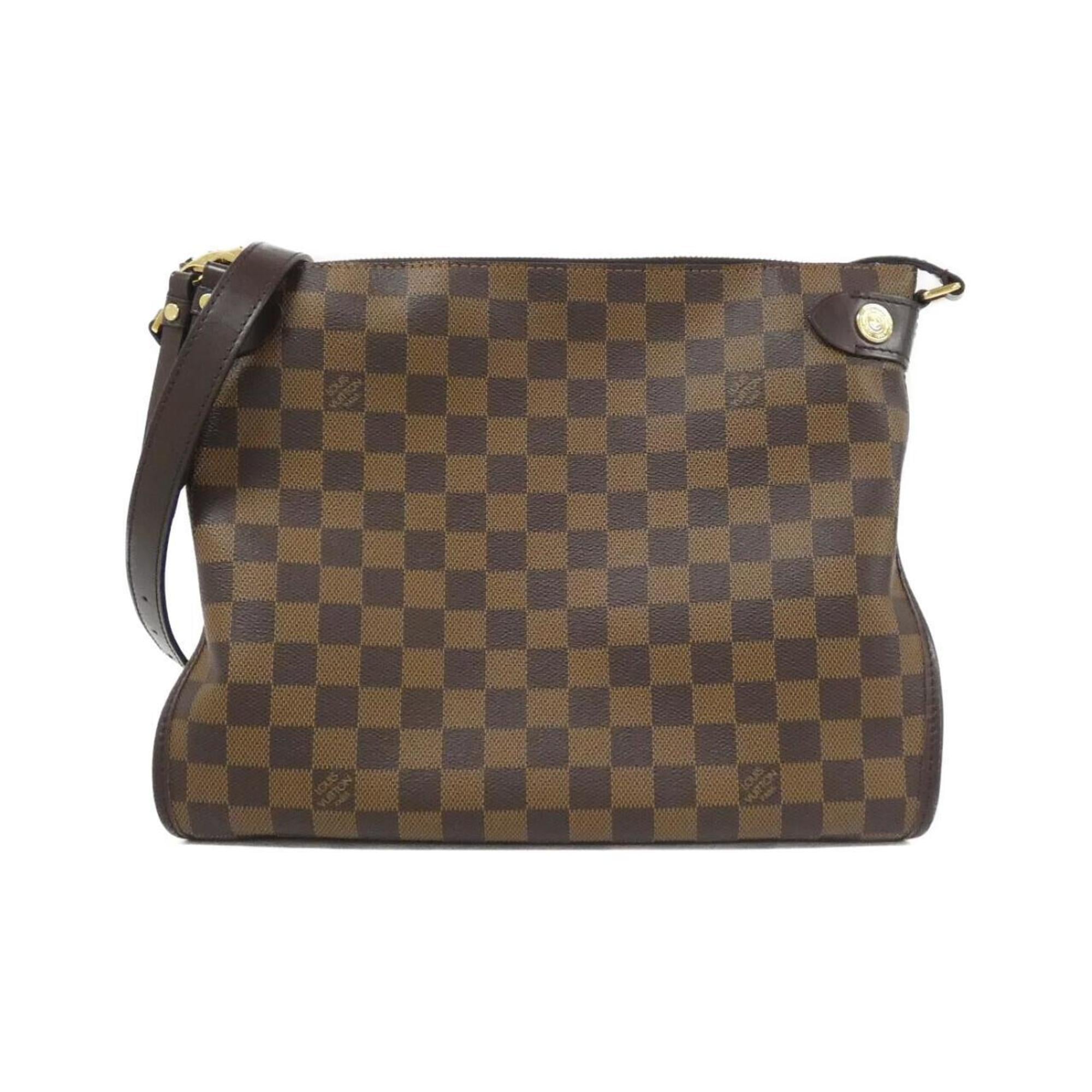 Louis Vuitton Ebene Coated Canvas Shoulder Bag (Pre-Owned)